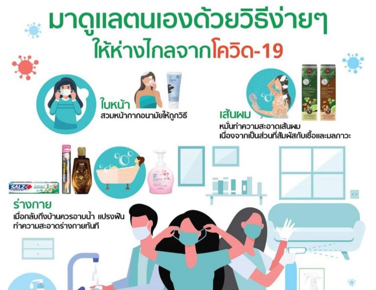 มาดูแลตนเองด้วยวิธีง่ายๆ ให้ห่างไกลจากโควิด-19