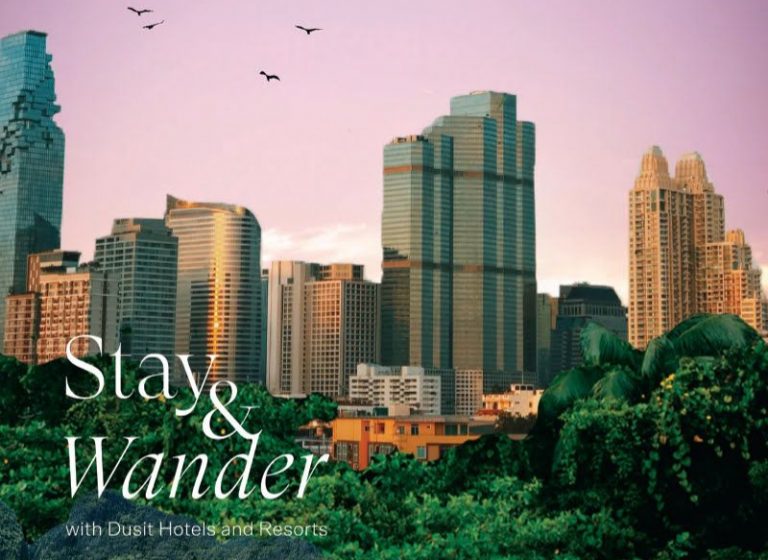 ‘ดุสิตธานี’ เปิดตัวแพคเกจท่องเที่ยวสุดคุ้ม ‘Stay and Wander’ ผนึกความร่วมมือร้านอาหาร-ร้านค้าท้องถิ่นชั้นนำดึงนักท่องเที่ยวสัมผัสเสน่ห์ชุมชน