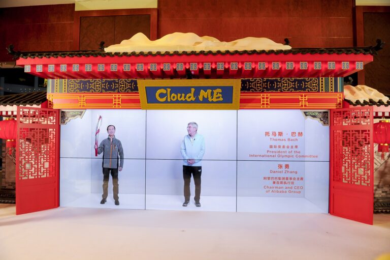 “Cloud ME” คือเทคโนโลยีที่ช่วยลดระยะห่างและช่วยให้ผู้คนที่เข้าร่วมงานโอลิมปิกฤดูหนาว 2022 ที่ปักกิ่งได้ใกล้ชิดกันมากขึ้น 