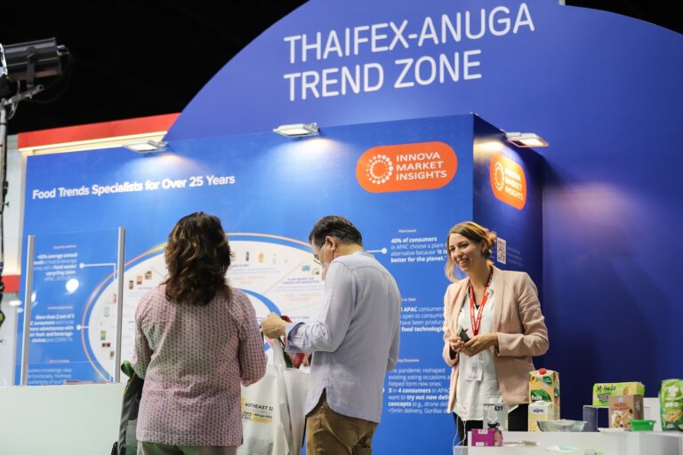 เตรียมพบกับการกลับมาสุดยิ่งใหญ่แห่งปีของงาน THAIFEX-Anuga Asia 2023 งานแสดงสินค้าที่จัดขึ้นเพื่อขับเคลื่อนอนาคตของอุตสาหกรรมอาหารและเครื่องดื่ม โดยมีผู้นำธุรกิจและผู้คิดค้นนวัตกรรมระดับโลกจะมารวมตัวกันที่กรุงเทพฯ ในช่วงเดือนพฤษภาคมนี้